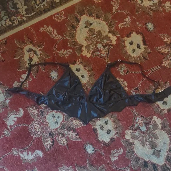 ROMWE | Intimates & Sleepwear | 35 Sexy Black Bat Lingerie Top | Poshmark